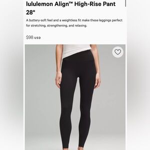 Lulu lemon leggings 🍋💖